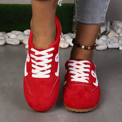 Casual Lace-Up Light Walking Leisure Beautiful Outdoor Shoes