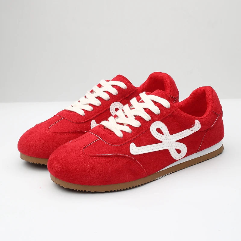 Casual Lace-Up Light Walking Leisure Beautiful Outdoor Shoes