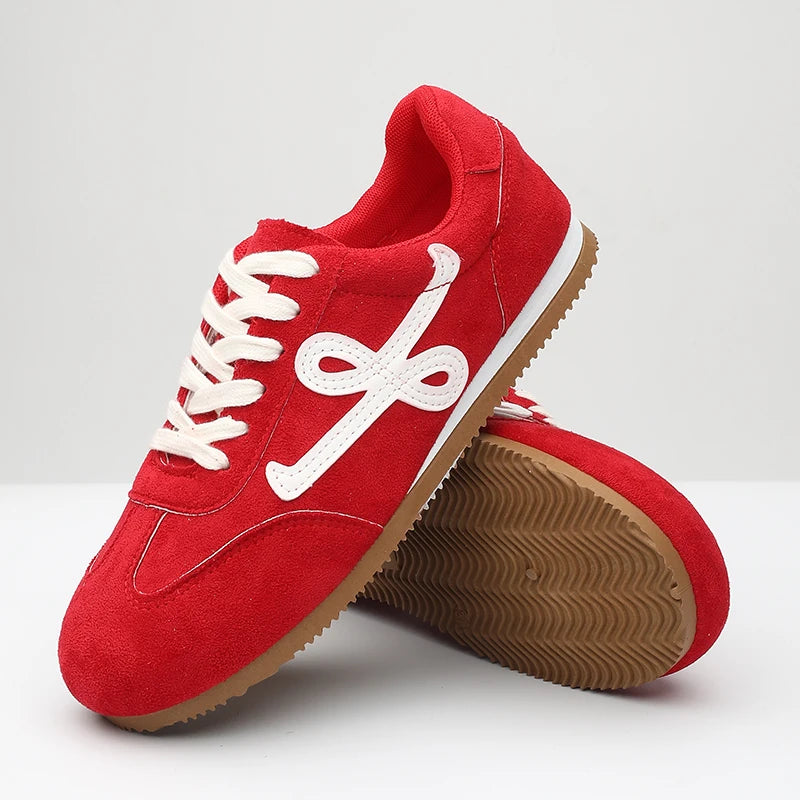 Casual Lace-Up Light Walking Leisure Beautiful Outdoor Shoes