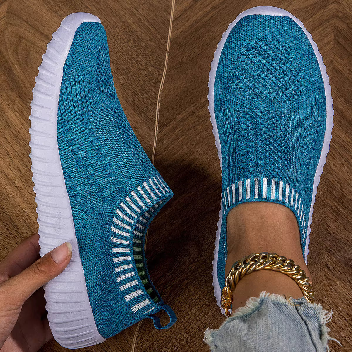Casual Lace Up Lightweight Mesh Low Outdoor Shoes