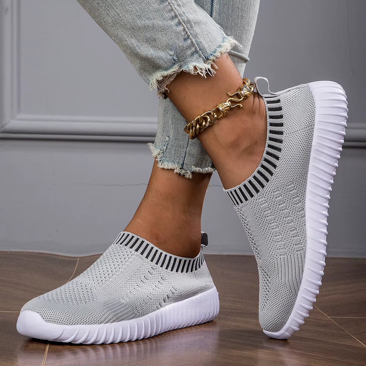 Casual Lace Up Lightweight Mesh Low Outdoor Shoes