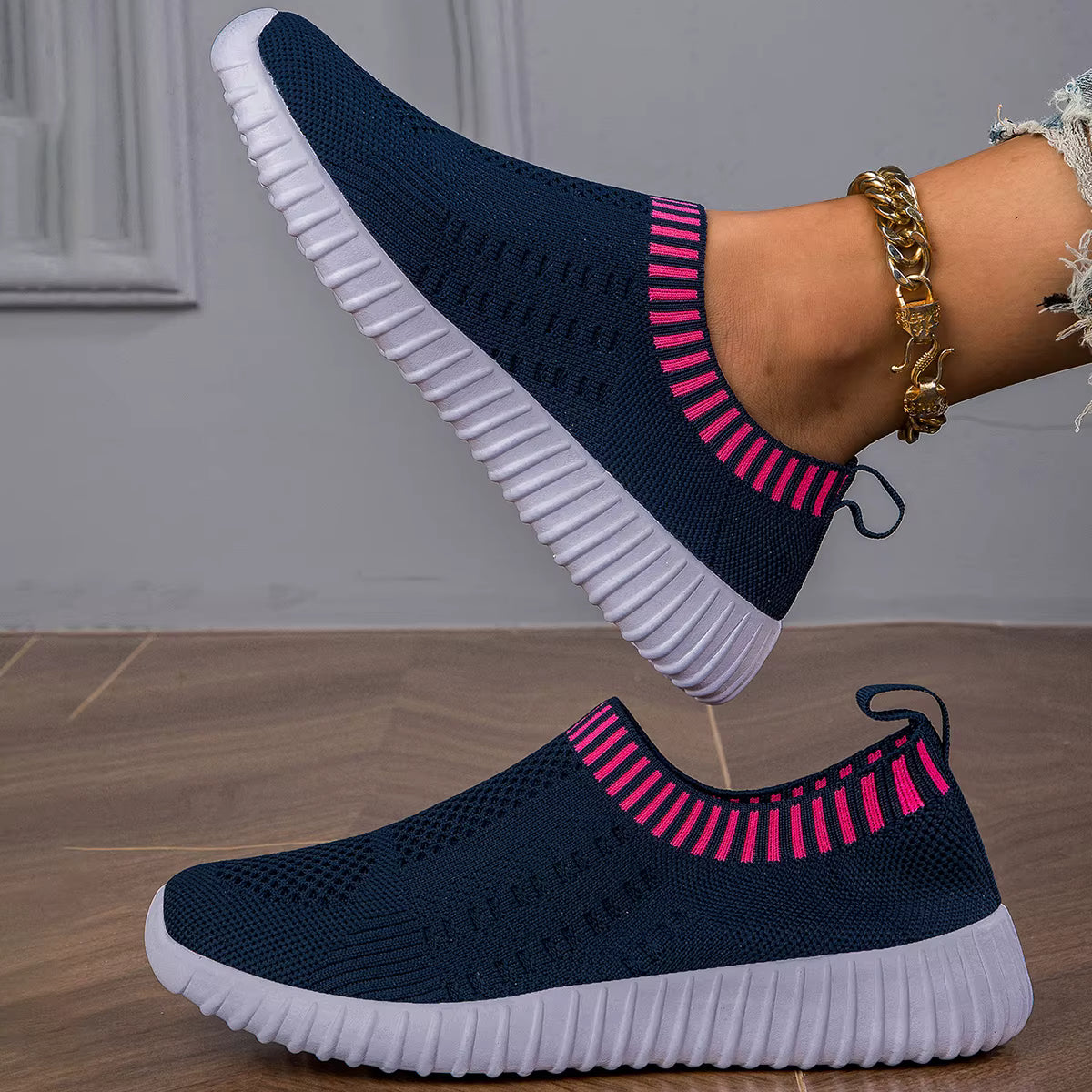 Casual Lace Up Lightweight Mesh Low Outdoor Shoes