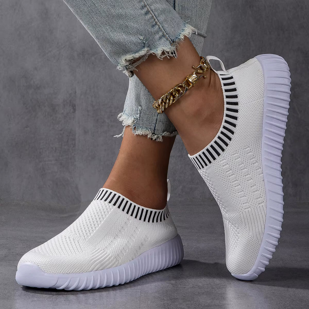 Casual Lace Up Lightweight Mesh Low Outdoor Shoes