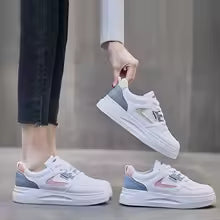 Casual Leather Waterproof All-Match Sports Style Soft Soled Shoes