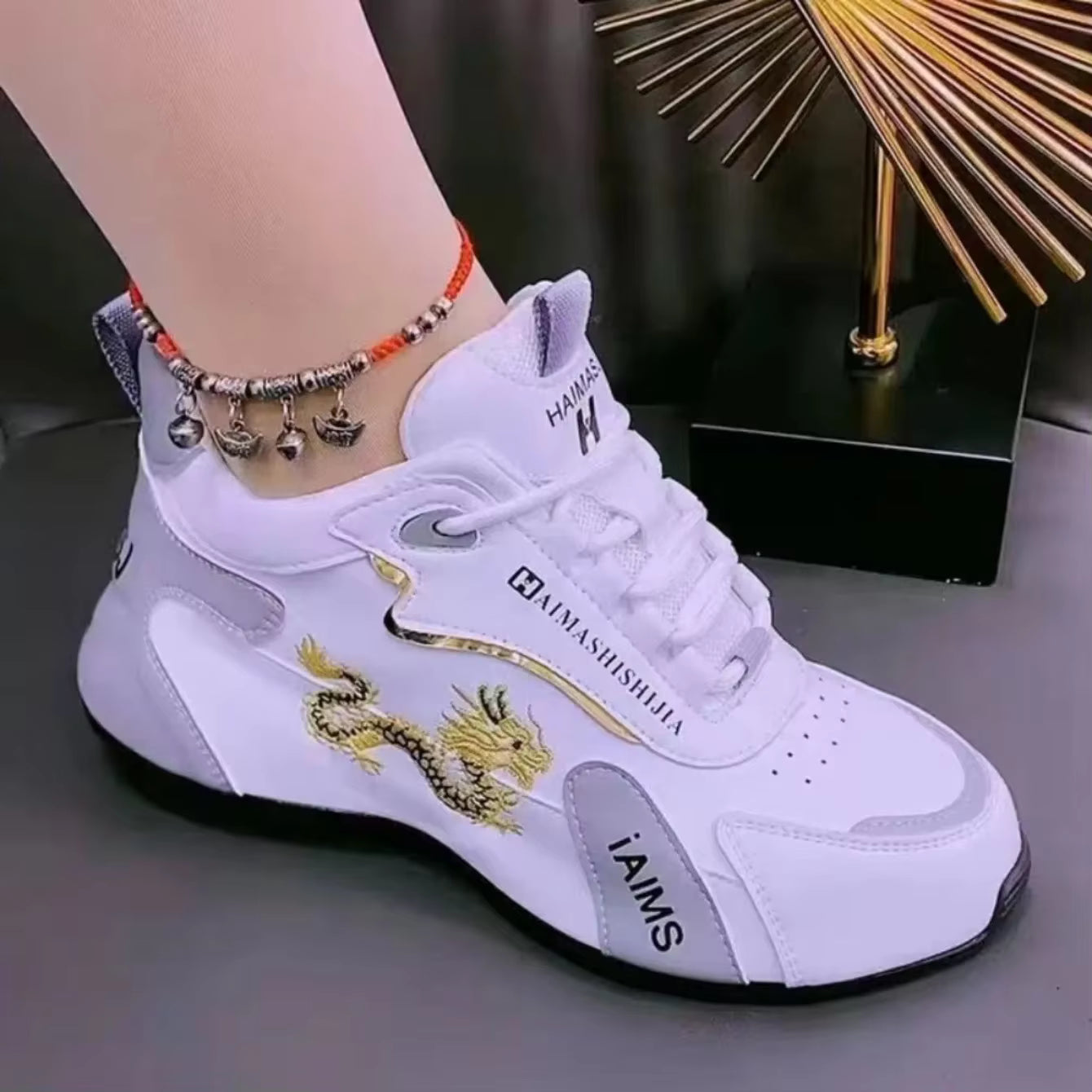 Casual Leather Waterproof Lightweight Shoes