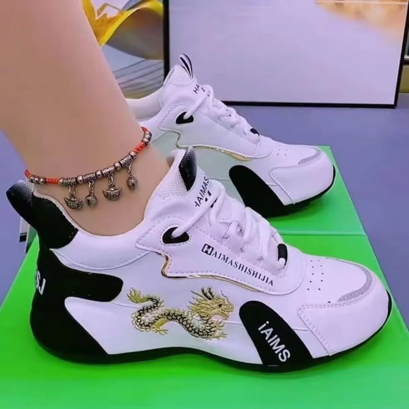 Casual Leather Waterproof Lightweight Shoes