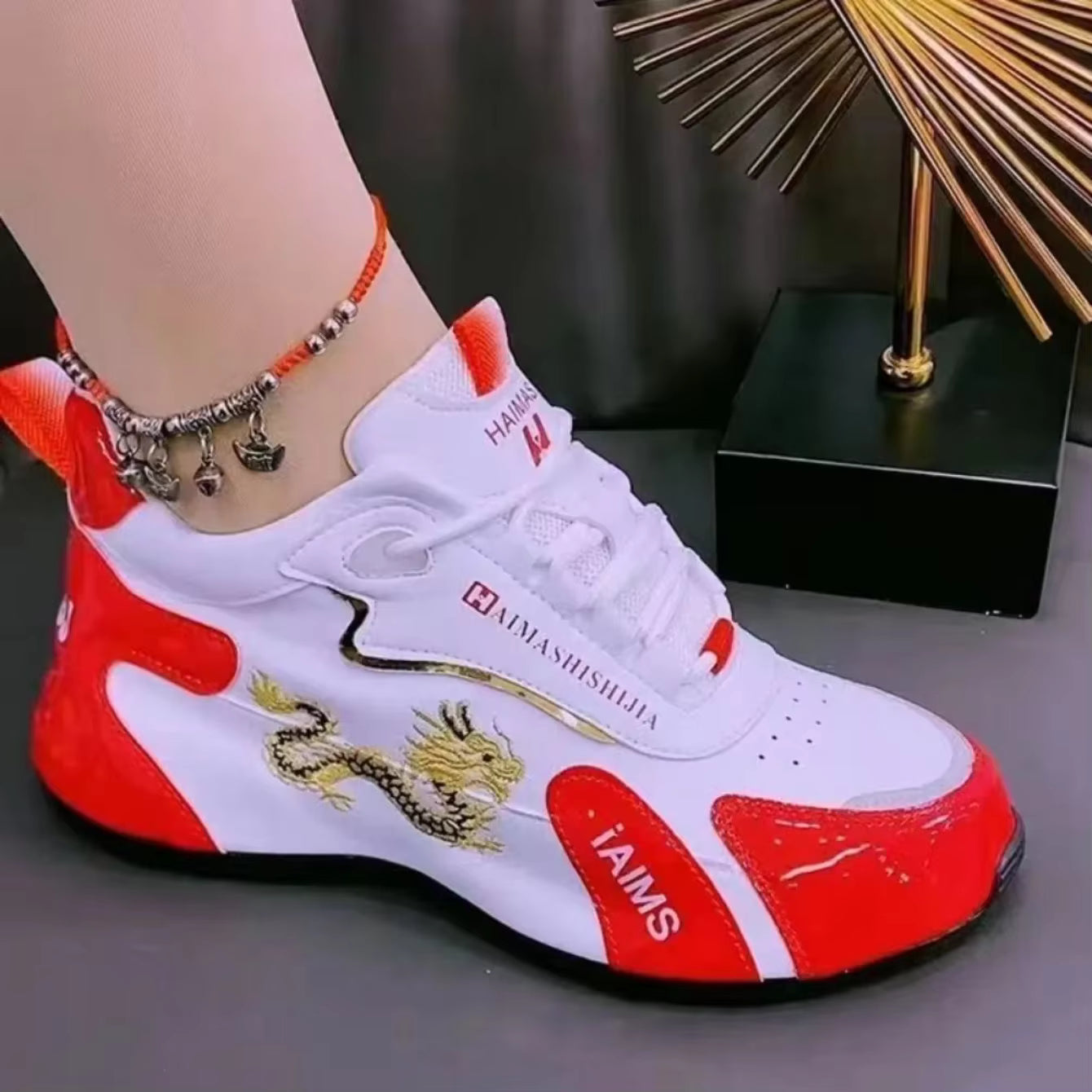 Casual Leather Waterproof Lightweight Shoes