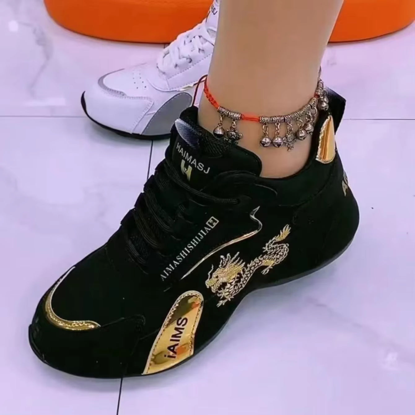 Casual Leather Waterproof Lightweight Shoes