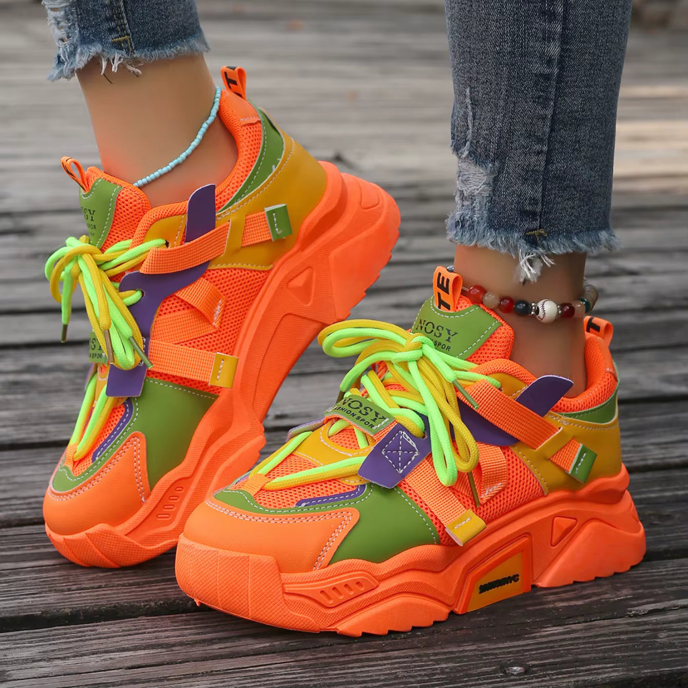 Casual Lightweight Mesh Breathable Versatile Outdoor Vulcanize Shoes