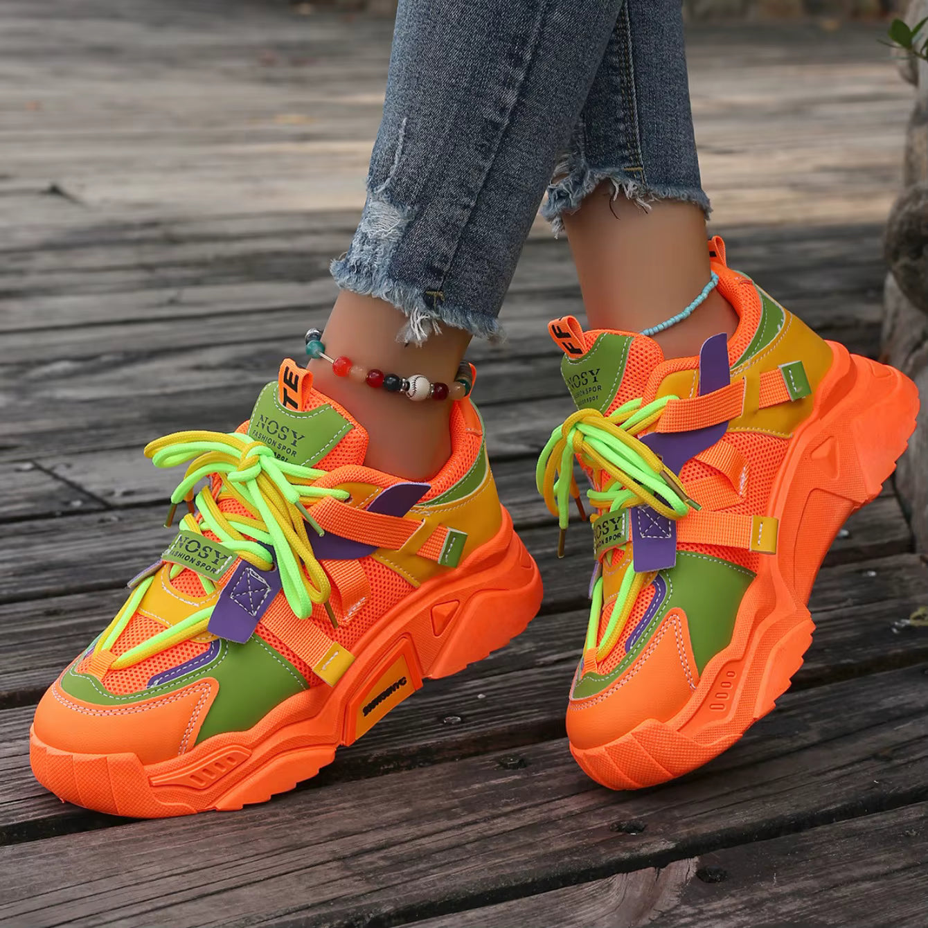 Casual Lightweight Mesh Breathable Versatile Outdoor Vulcanize Shoes