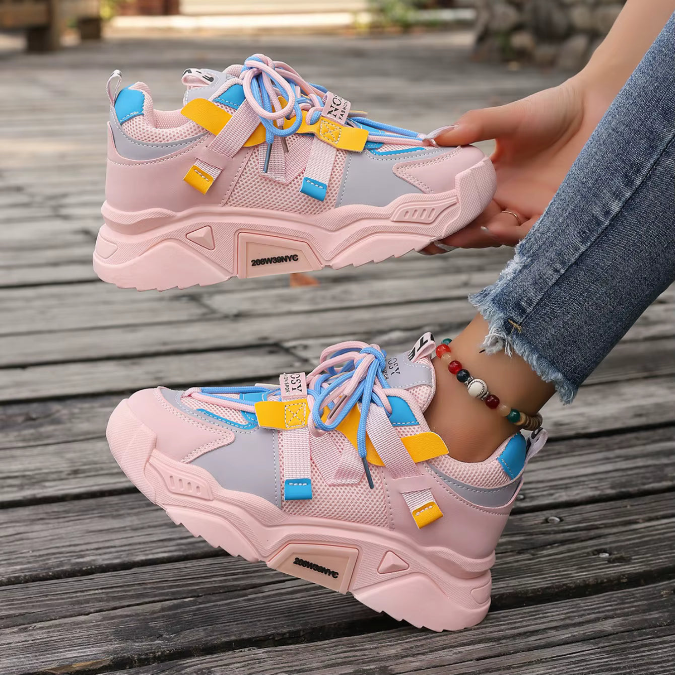 Casual Lightweight Mesh Breathable Versatile Outdoor Vulcanize Shoes