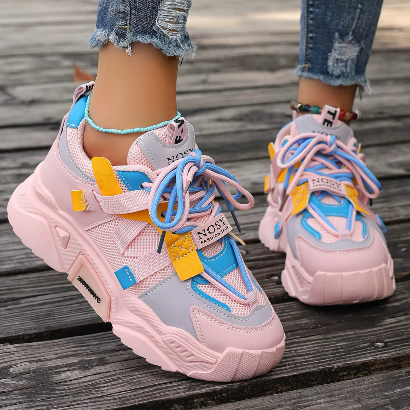 Casual Lightweight Mesh Breathable Versatile Outdoor Vulcanize Shoes