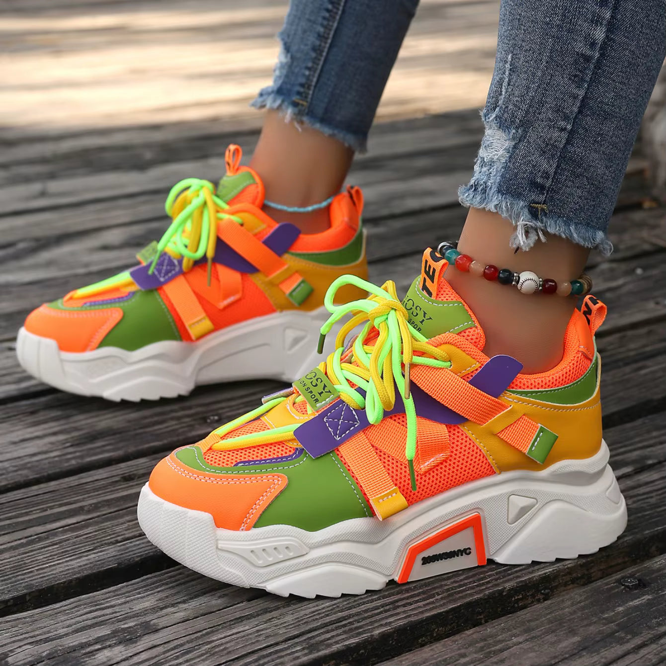 Casual Lightweight Mesh Breathable Versatile Outdoor Vulcanize Shoes