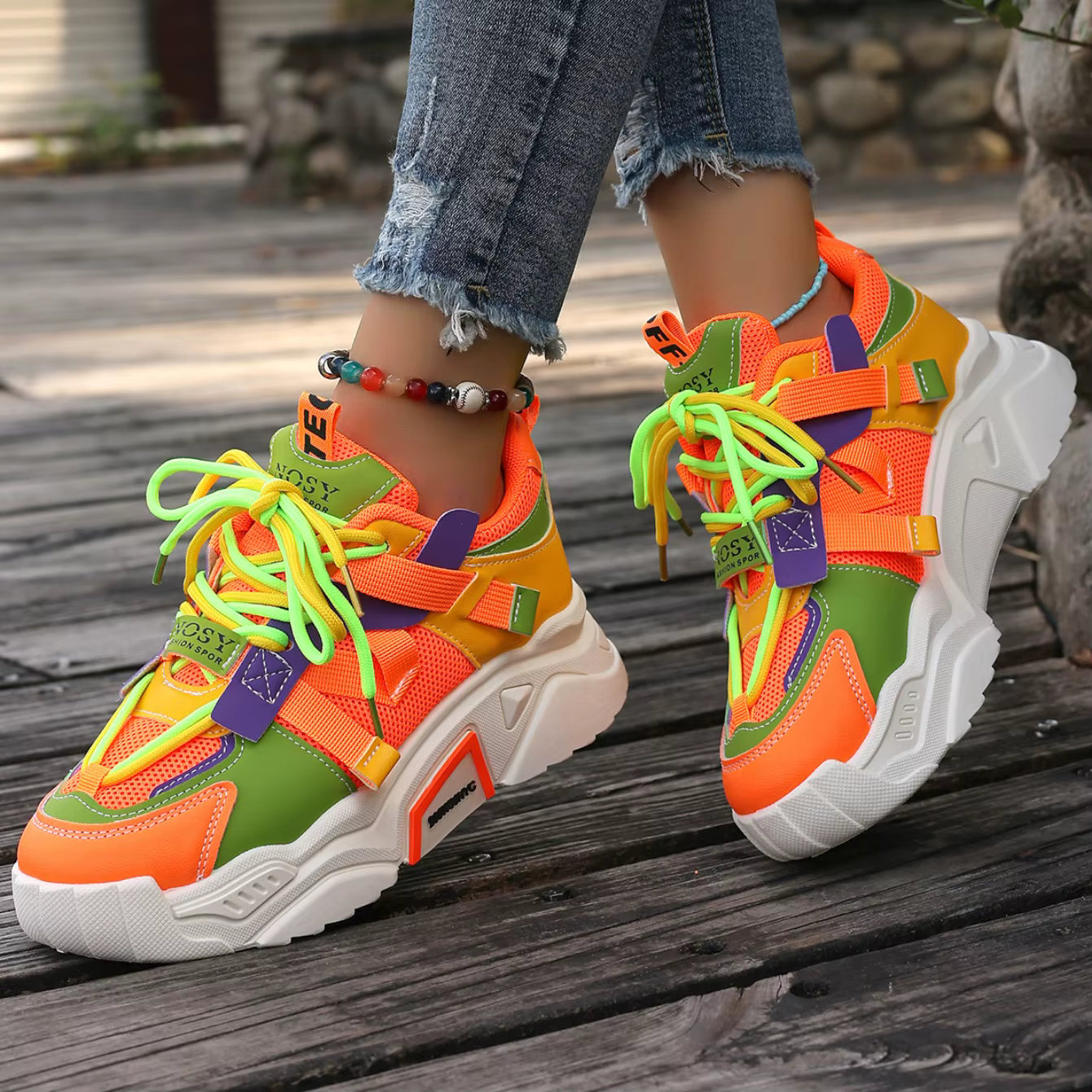 Casual Lightweight Mesh Breathable Versatile Outdoor Vulcanize Shoes