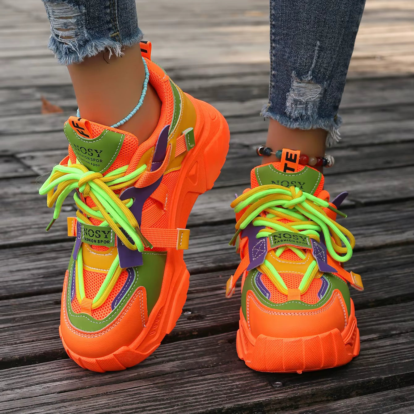 Casual Lightweight Mesh Breathable Versatile Outdoor Vulcanize Shoes