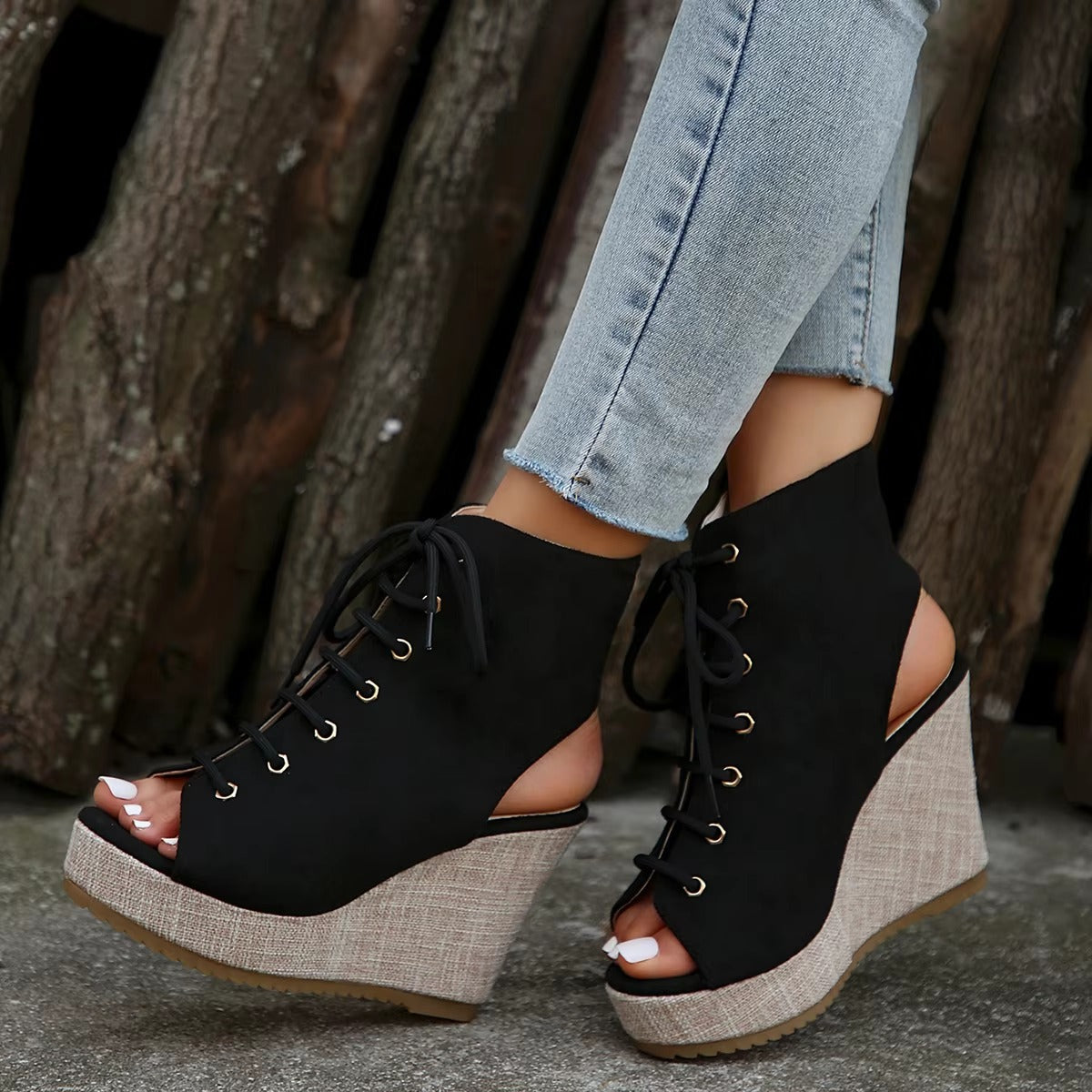 Casual Open Toe Rome Open Toe Rome Lace Up Sandals