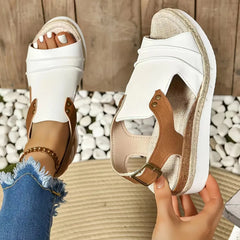 Casual Platform Back Strap Designer Wedges Sandals