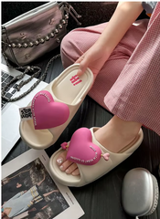 Casual Platform Love Indoor Cloud Outside Slide Slipper