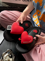 Casual Platform Love Indoor Cloud Outside Slide Slipper
