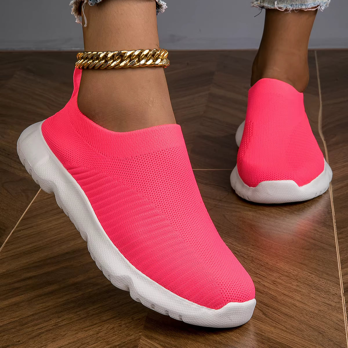 Casual Slip On Flats Loafers Walking Shoes