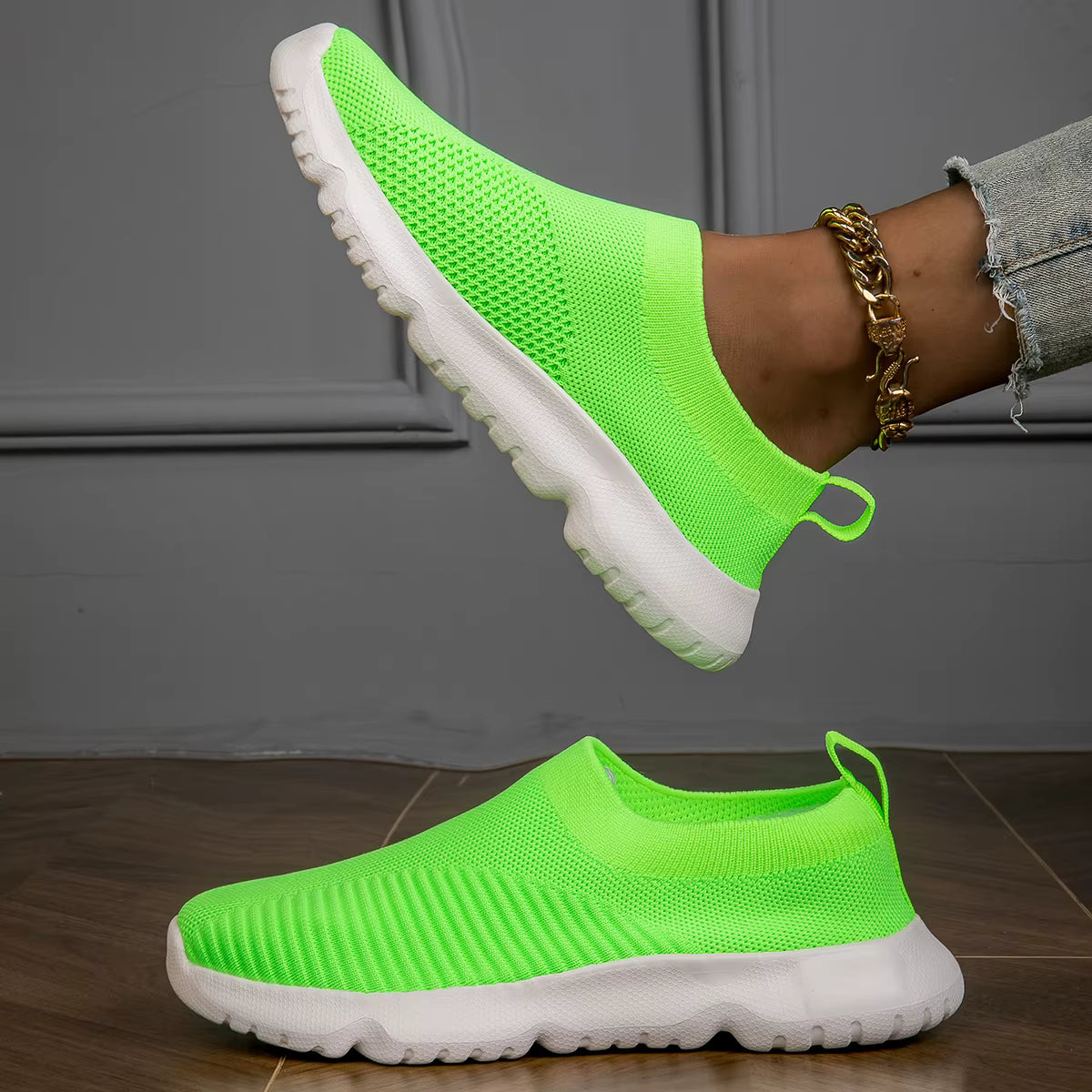 Casual Slip On Flats Loafers Walking Shoes