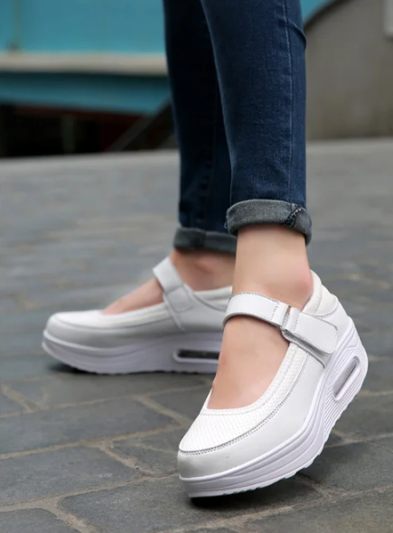 Casual Soft-Soled Breathable Thick-Soled Non-Slip Non-Tiring Feet Shoes