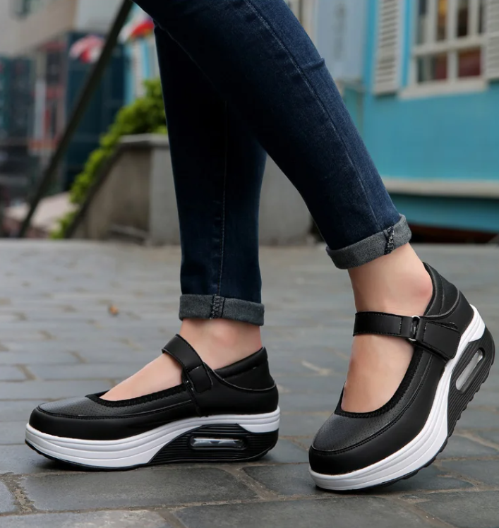 Casual Soft-Soled Breathable Thick-Soled Non-Slip Non-Tiring Feet Shoes