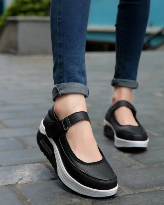 Casual Soft-Soled Breathable Thick-Soled Non-Slip Non-Tiring Feet Shoes