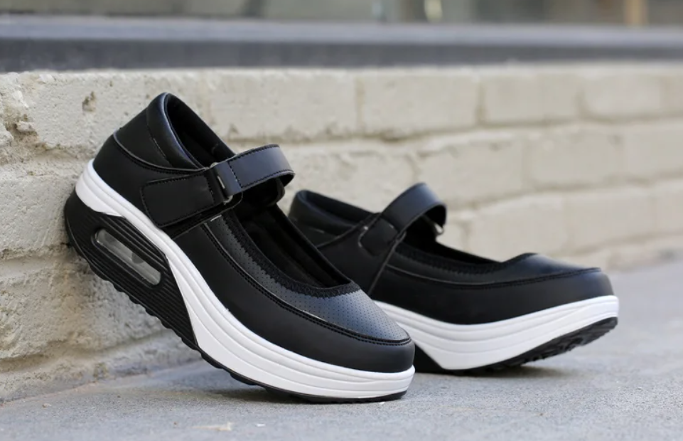 Casual Soft-Soled Breathable Thick-Soled Non-Slip Non-Tiring Feet Shoes
