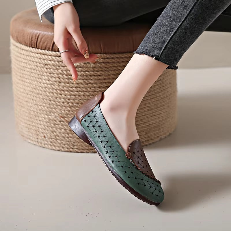 Casual Solid Non-slip Flats Walking Designer Shoes