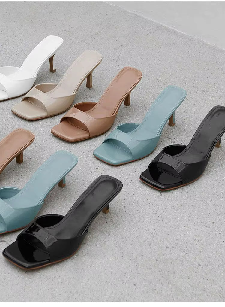 Casual Square Toe Comfortable High Heel