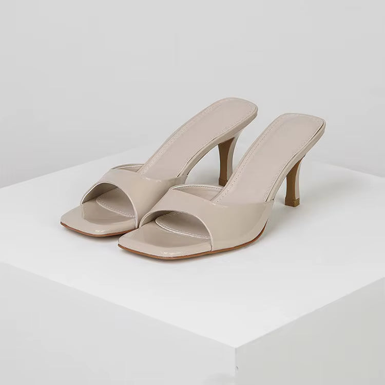 Casual Square Toe Comfortable High Heel