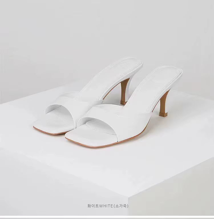 Casual Square Toe Comfortable High Heel