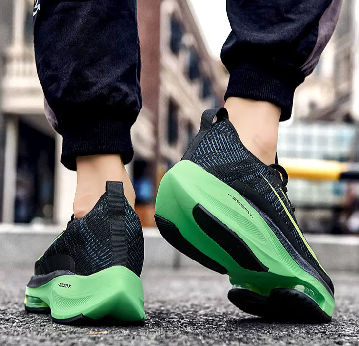 Casual Trainer Lace Up Race Breathable Sneakers Toe Cushioning Shoes