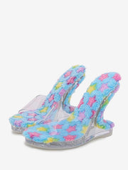Casual Transparent PC Wedge Sandals