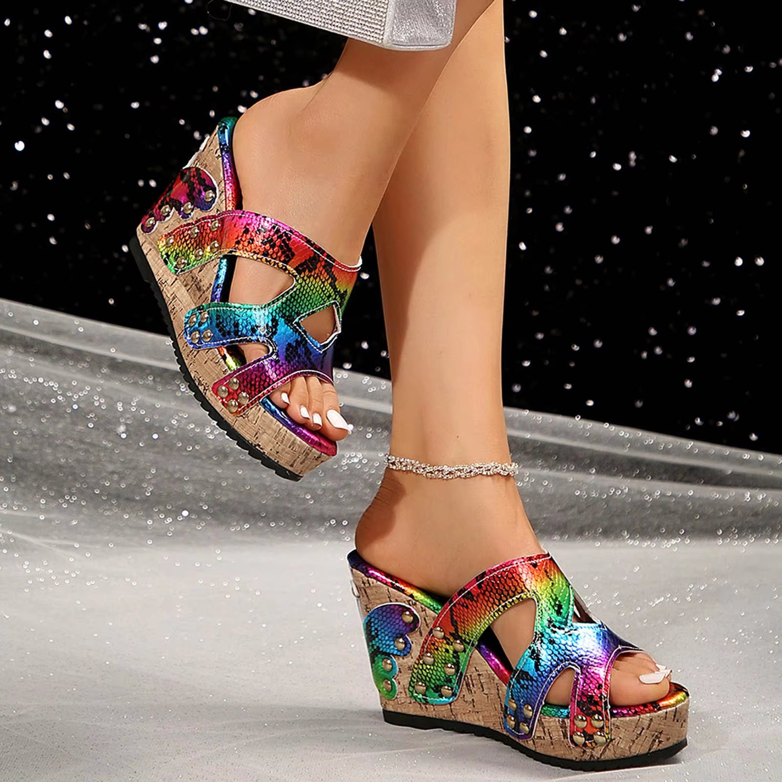 Casual Trend Anti Slip Wear-Resistant Soft Soled Wear Resisting Flat Shoes