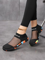 Casual Walking Ordinary Toe Holder Mesh Lightweight Breathable Sneakers