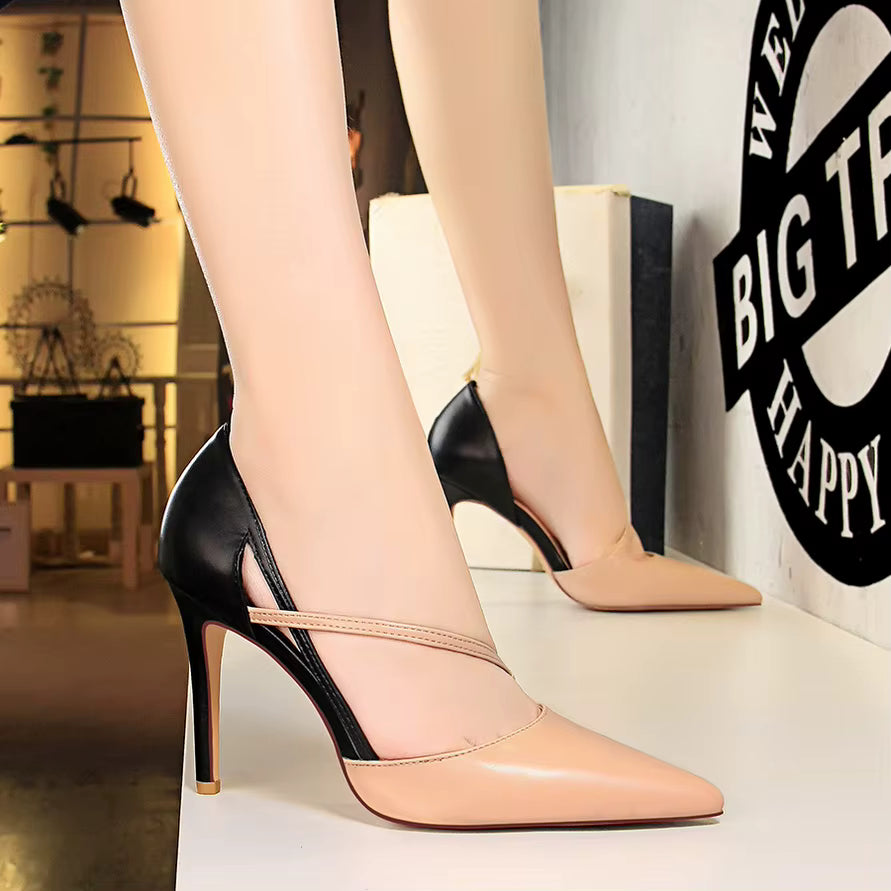 Classics Ankle Strap Nightclub Stripper Thin High Heels
