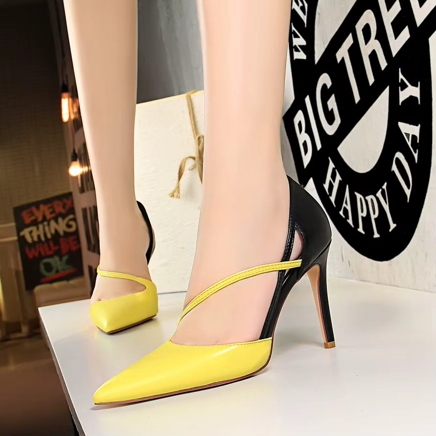 Classics Ankle Strap Nightclub Stripper Thin High Heels