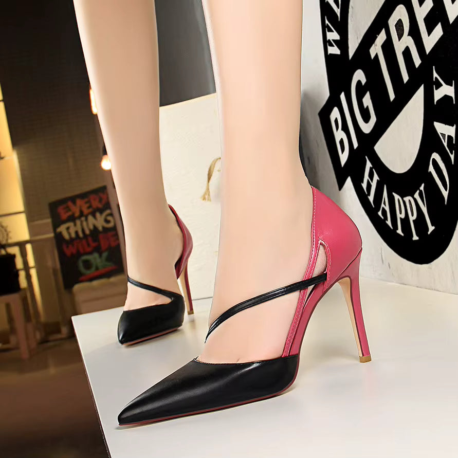 Classics Ankle Strap Nightclub Stripper Thin High Heels