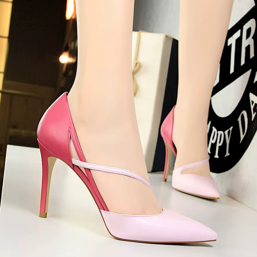 Classics Ankle Strap Nightclub Stripper Thin High Heels
