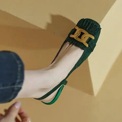 Classics Comfort Breathable Back Strap Block Low Flat Sandal