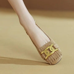 Classics Comfort Breathable Back Strap Block Low Flat Sandal