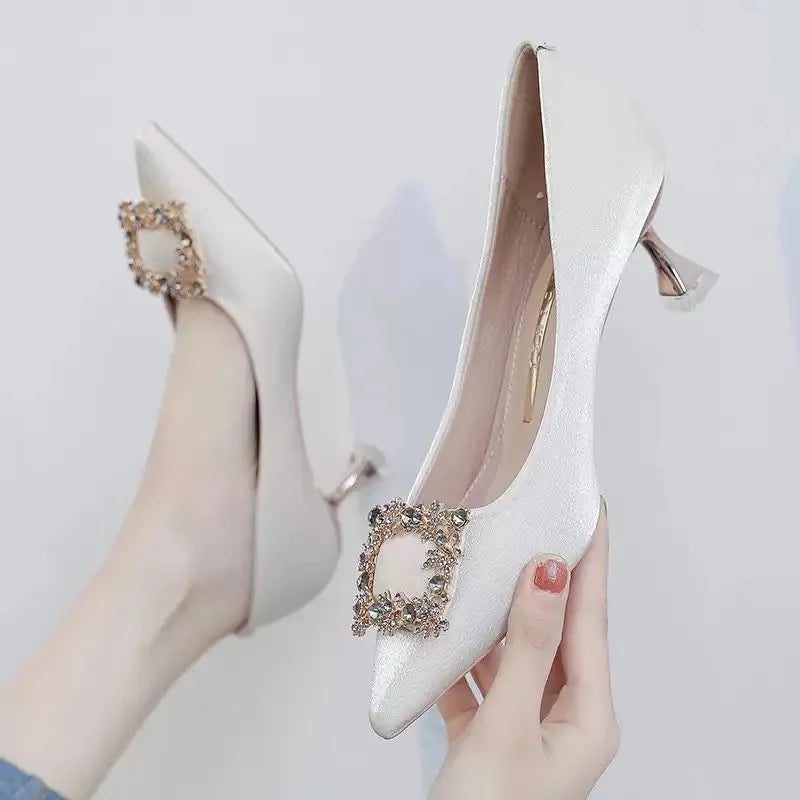 Classics Comfort Geometric Patent Leather Stiletto High Heel Sandal