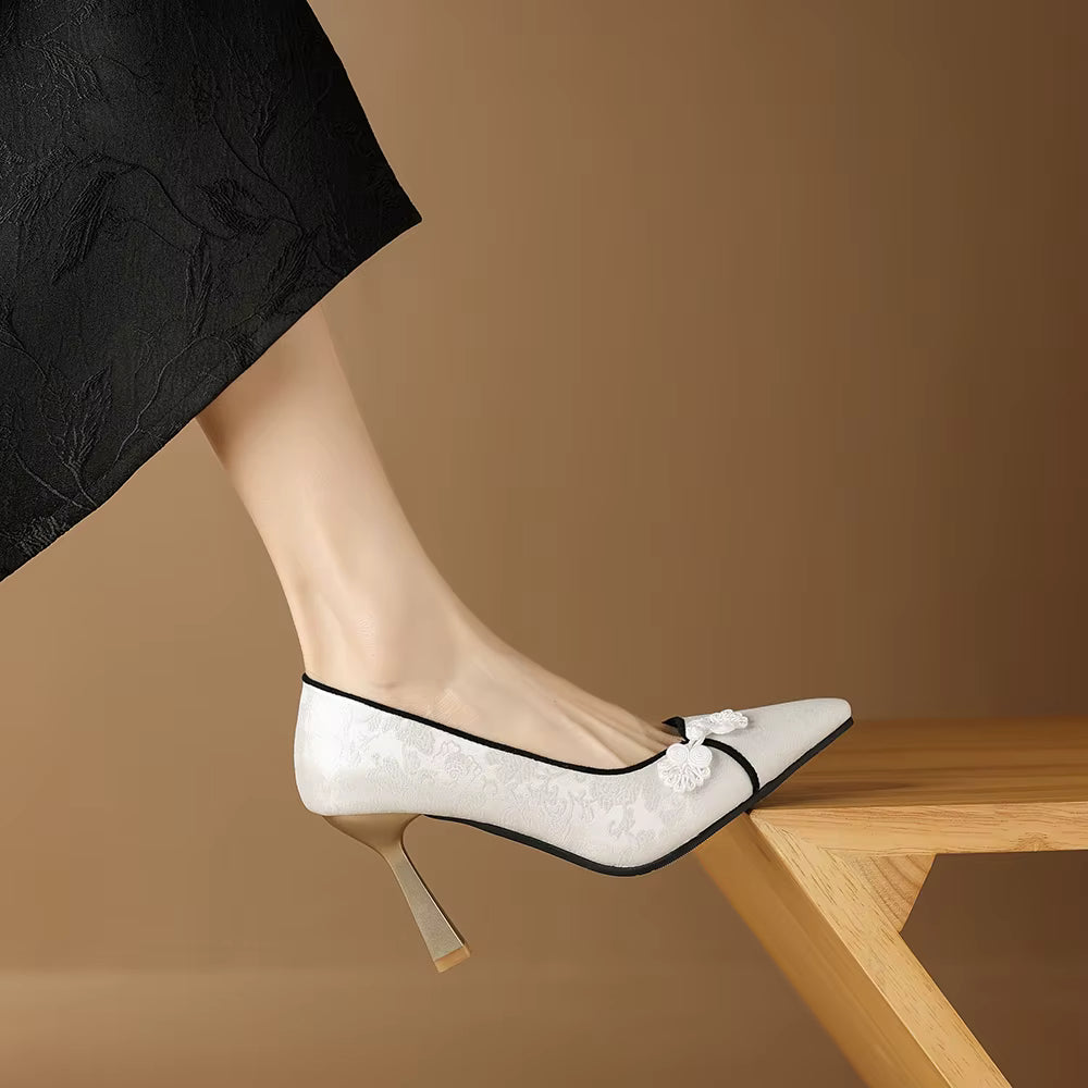 Classics Designer Pointed Toe Stiletto Pumps High Heels