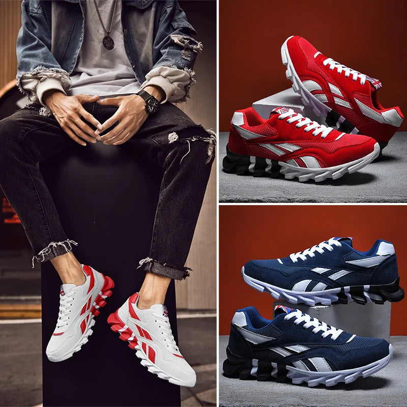 Comfortable Carbon Board Marathon Lightweight Running Shoes