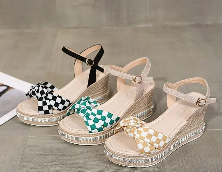 Comfortable Designer Open Toe Wedge With Platform Waterproof Sandals