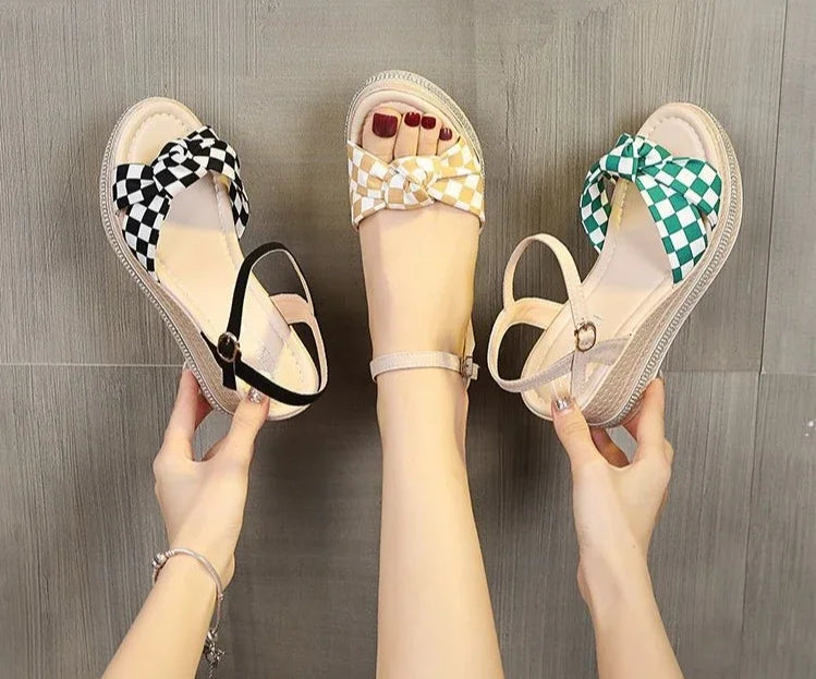 Comfortable Designer Open Toe Wedge With Platform Waterproof Sandals