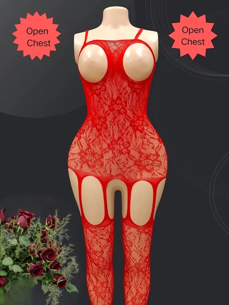 Crotchless Bodysuits Pornographic Bodystocking