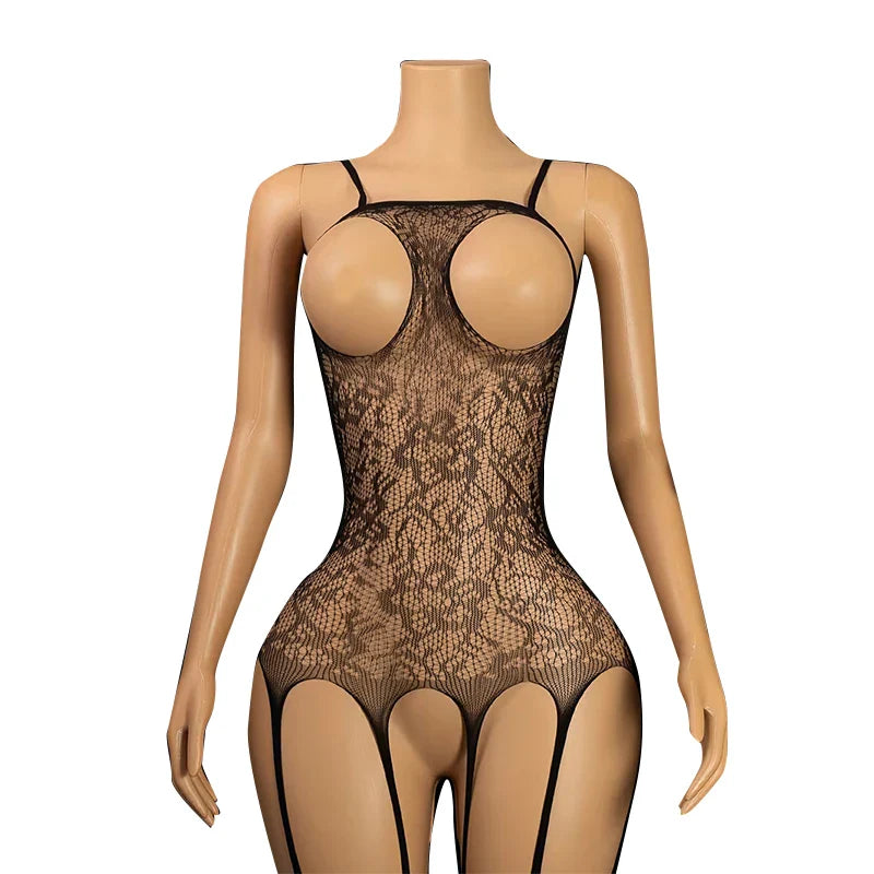 Crotchless Bodysuits Pornographic Bodystocking